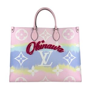 Louis Vuitton OnTheGo Tote Limited Edition Cities Escale Monogram Giant GM